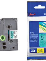 Brother Labeltape Brother P-touch TZE-721 9mm zwart op groen