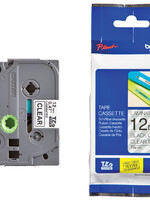Brother Labeltape Brother P-touch TZE-131 12mm zwart op transparant