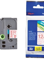 Brother Labeltape Brother P-touch TZE-232 12mm rood op wit