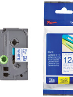 Brother Labeltape Brother P-touch TZE-233 12mm blauw op wit