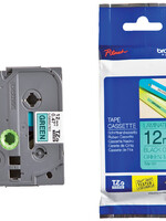 Brother Ruban Brother P-Touch TZE731 12mm noir sur vert