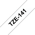 Brother Labeltape Brother P-touch TZE-141 18mm zwart op transparant
