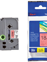 Brother Labeltape Brother P-touch TZE-441 18mm zwart op rood