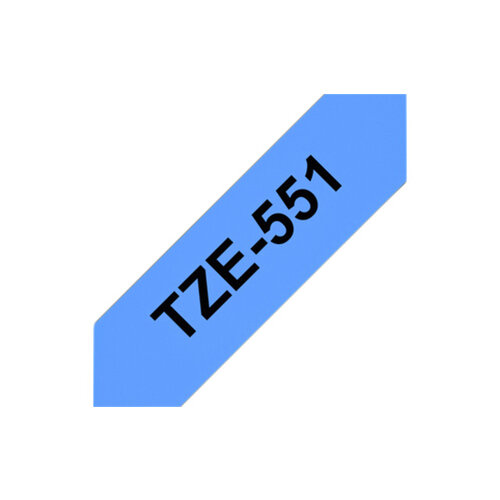 Brother Labeltape Brother P-touch TZE-551 24mm zwart op blauw