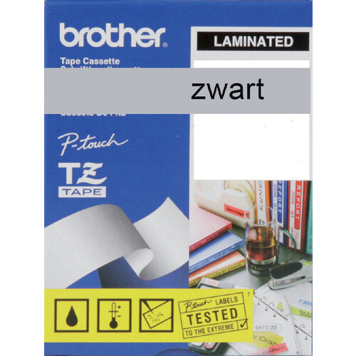 Brother Labeltape Brother P-touch TZE-M951 24mm zwart op zilver