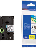 Brother Labeltape Brother P-touch TZE-261 36mm zwart op wit