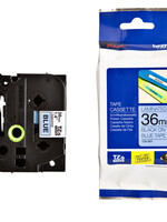 Brother Labeltape Brother P-touch TZE-561 36mm zwart op blauw