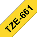 Brother Labeltape Brother P-touch TZE-661 36mm zwart op geel