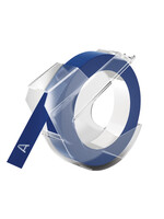 Dymo Ruban Dymo rouleau 9mmx3m vinyle brillant prof bleu