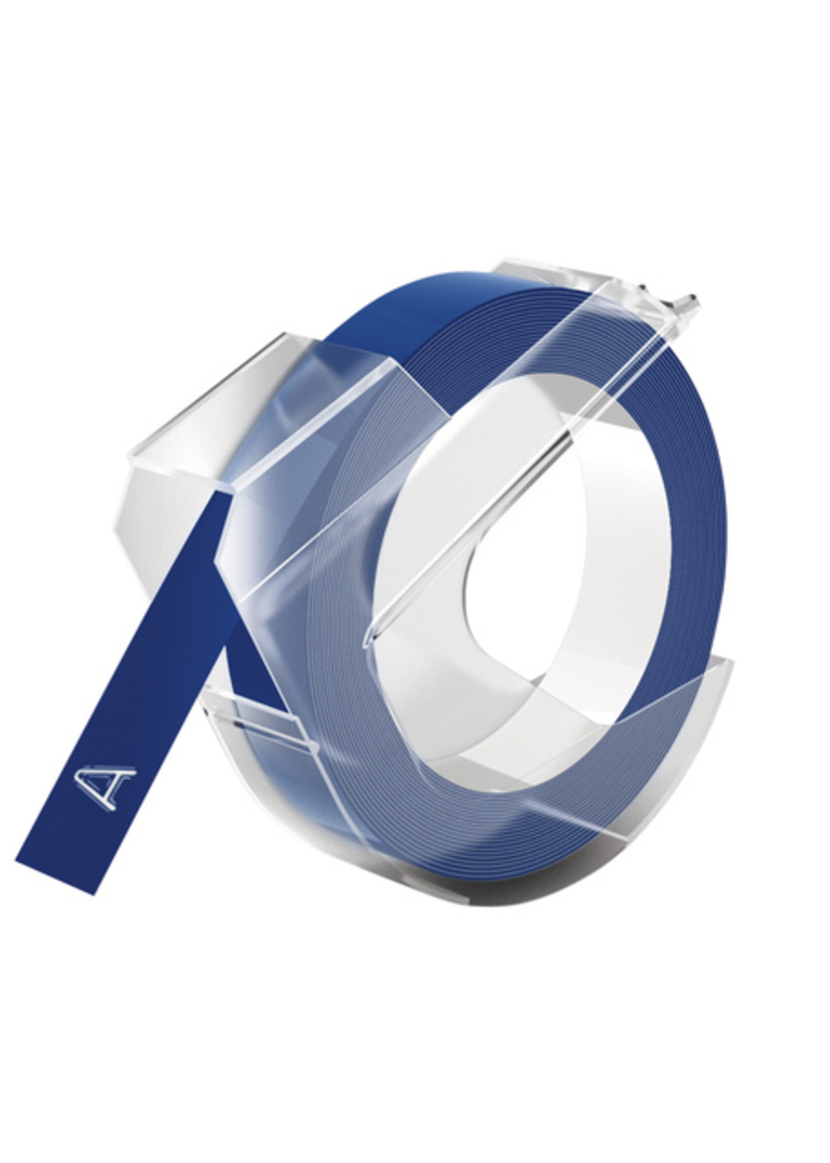 Dymo Labeltape Dymo rol 9mmx3M glossy vinyl prof blauw