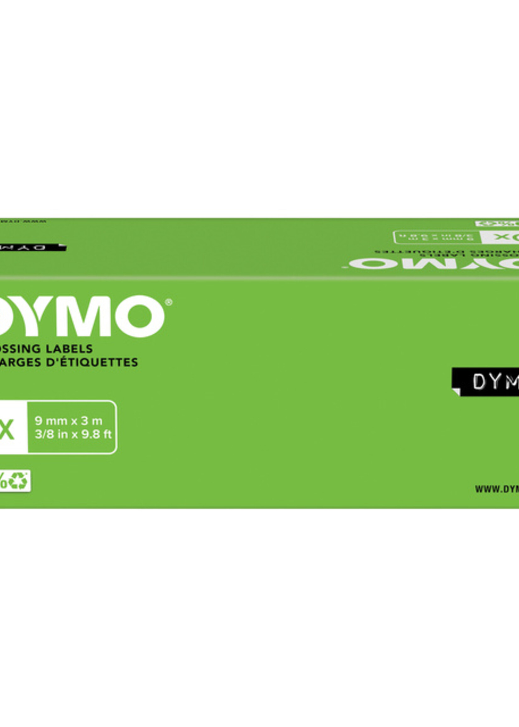 Dymo Ruban Dymo rouleau 9mmx3m vinyle brillant prof bleu