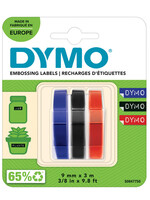 Dymo Ruban Dymo rouleau 9mmx3m vinyl brillant assorti