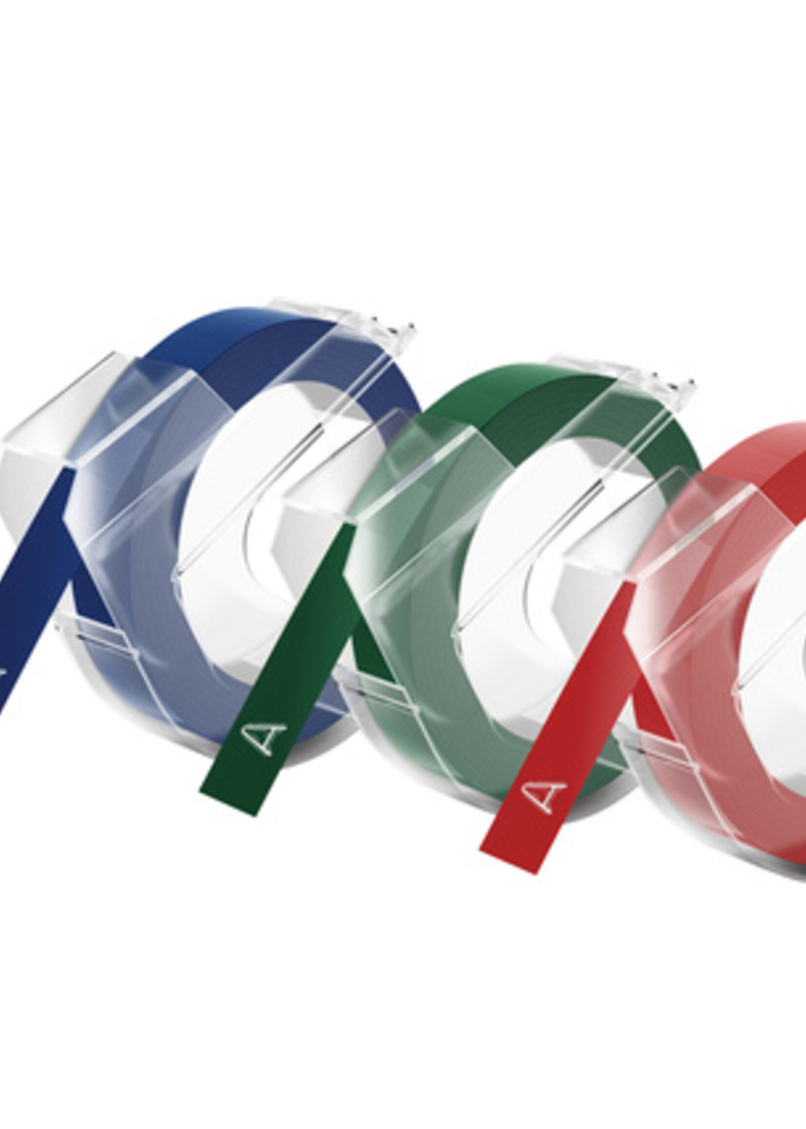 Dymo Labeltape Dymo rol 9mmx3M glossy vinyl assorti