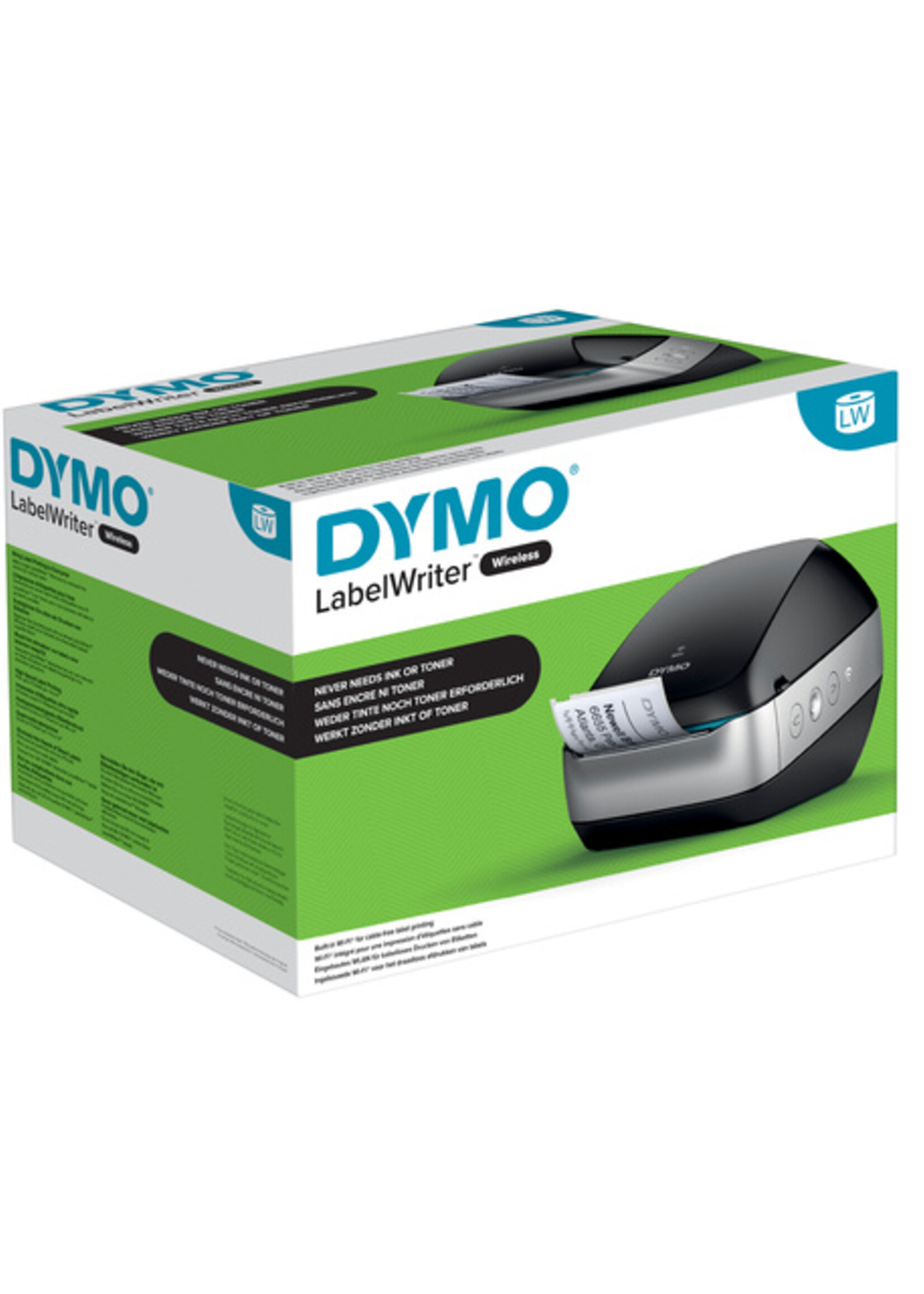 Dymo Labelprinter Dymo labelwriter draadloos zwart