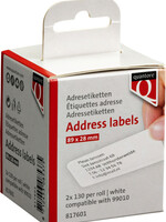 Quantore Etiquette Quantore 99010 89x28mm adresse blanc