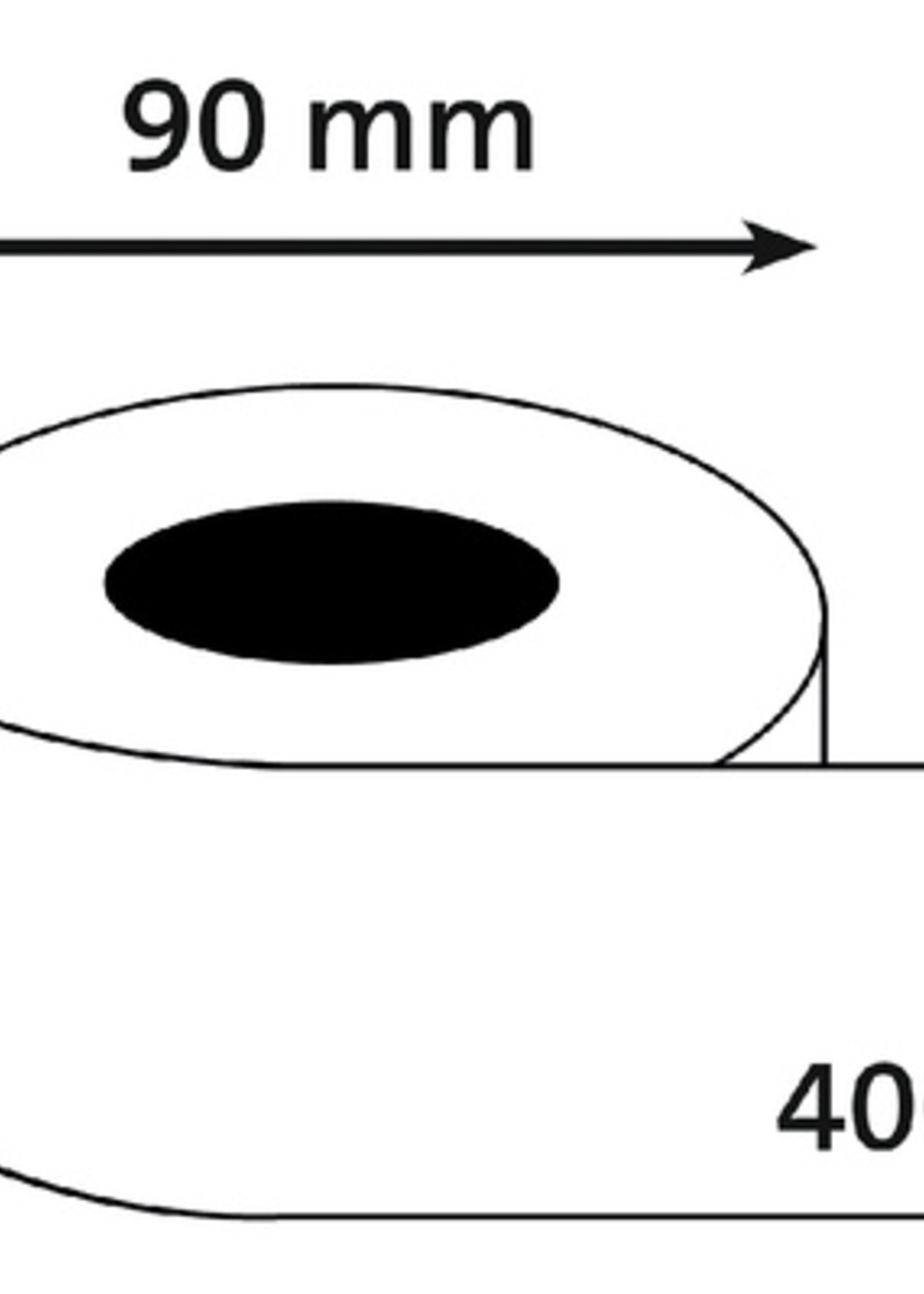 Quantore Etiquette Quantore DK-11201 29x90mm adresse blanc