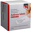 Quantore Labeletiket Quantore DK-22205 62x30.48mm wit