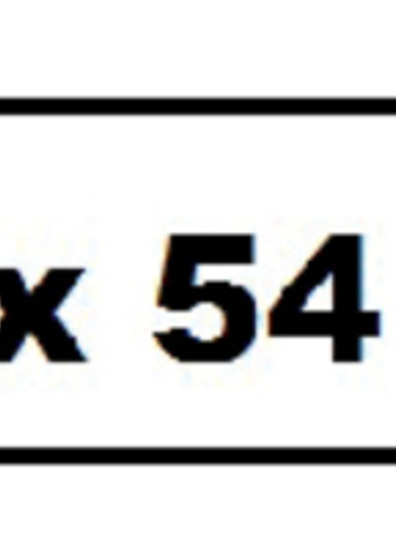 Quantore Etiquettes Quantore DK-11204 17x54mm blanc