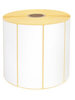 Iezzy Etiquettes Zebra Quantore 880191-038D 102x38mm 25mm blanc permanent