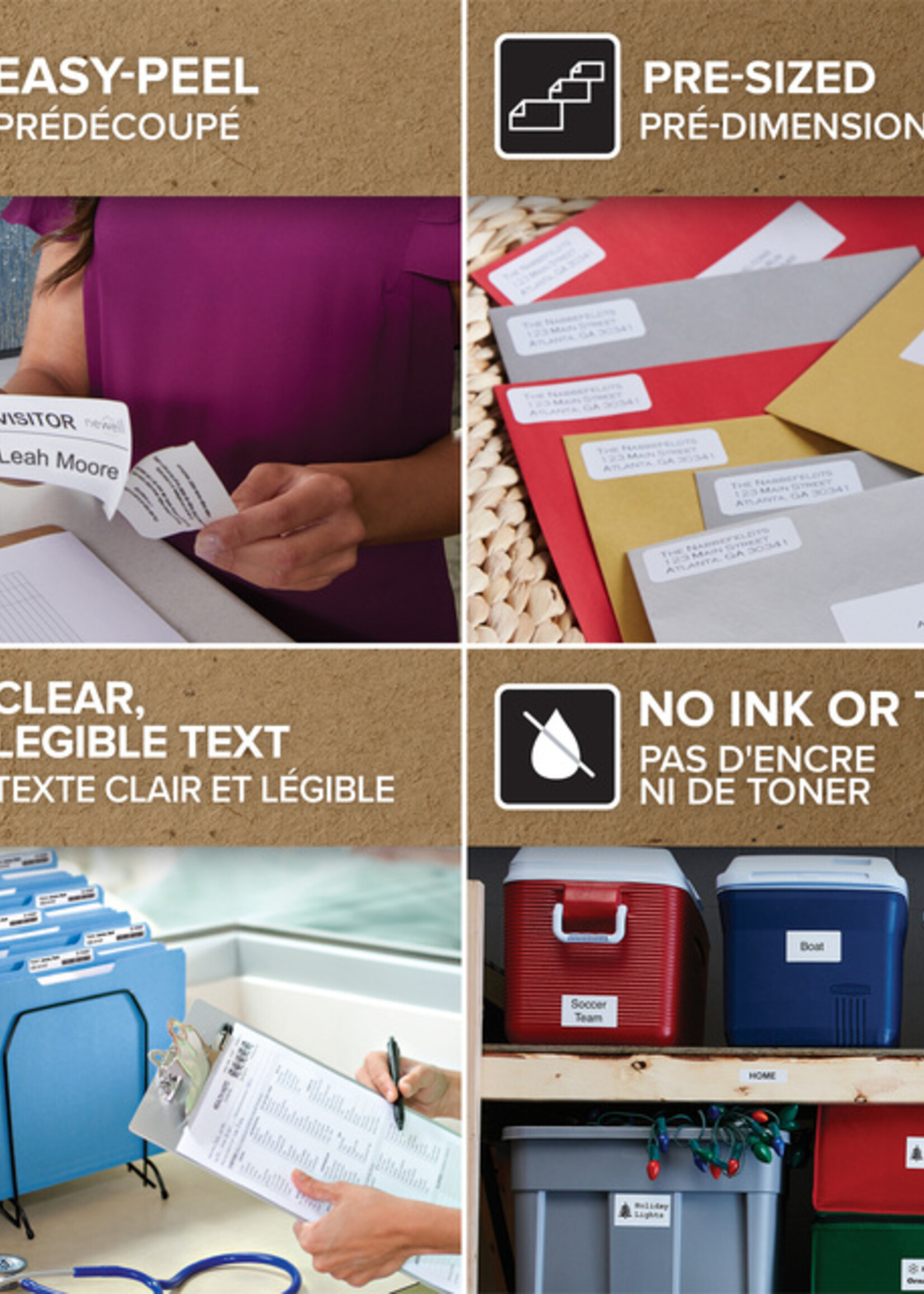 Dymo Etiquette Dymo 99017 LW 12x50mm cavalier dossier susp 220pcs