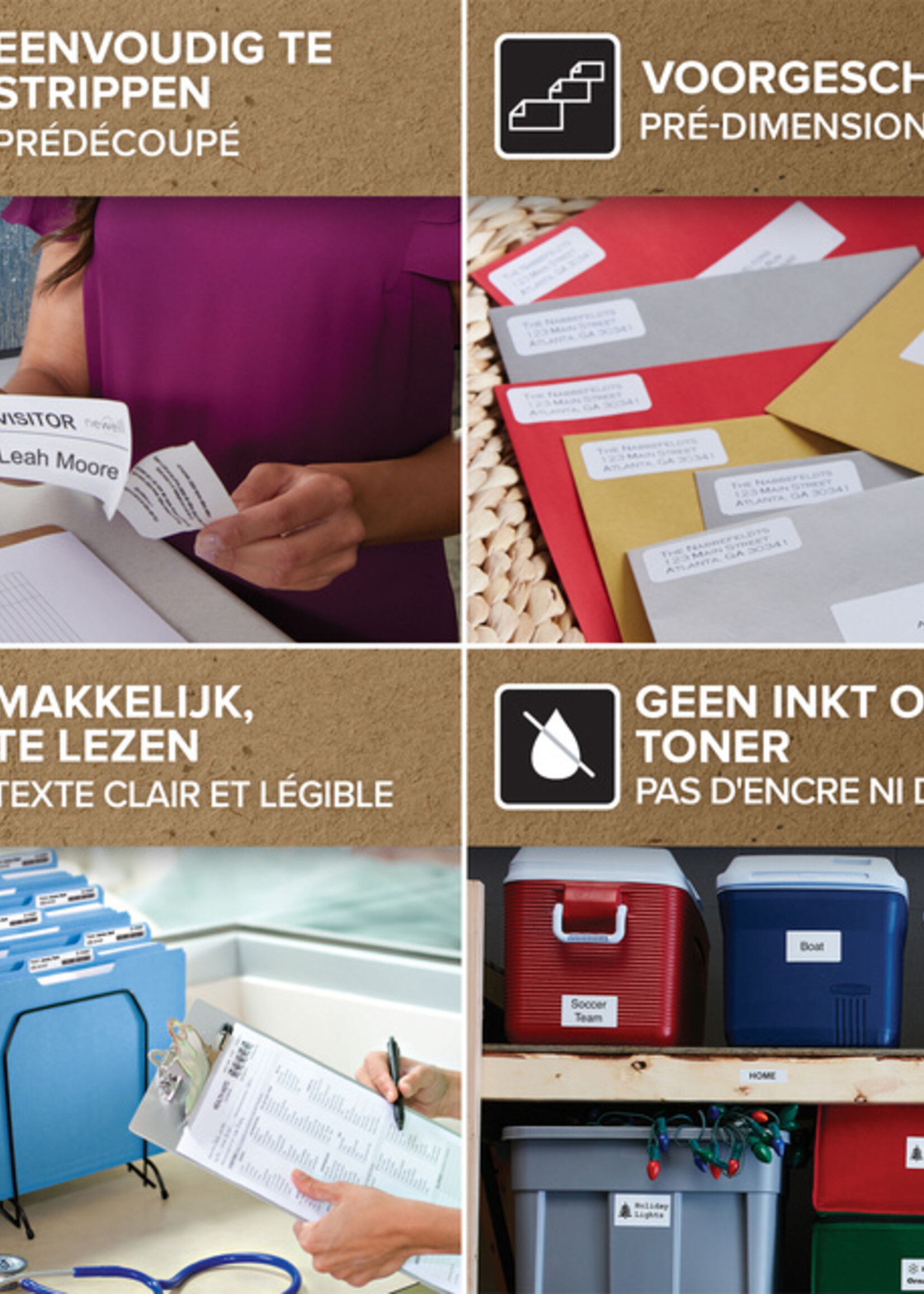 Dymo Etiket Dymo 11353 labelwriter 13mmx25mm verwijderbaar 1000stuks