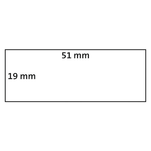 Dymo Etiket Dymo 11355 labelwriter 19x51mm verwijderbaar 500stuks