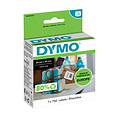 Dymo Étiquettes Dymo LabelWriter 11253 25x25mm décollable 750pcs