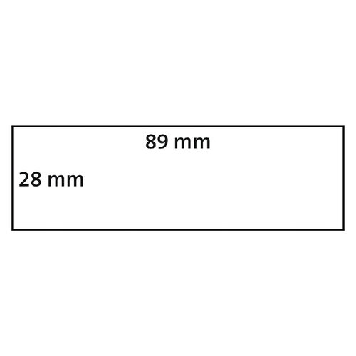 Dymo Etiket Dymo 19831 labelwriter 28x89mm adreslabel 130stuks