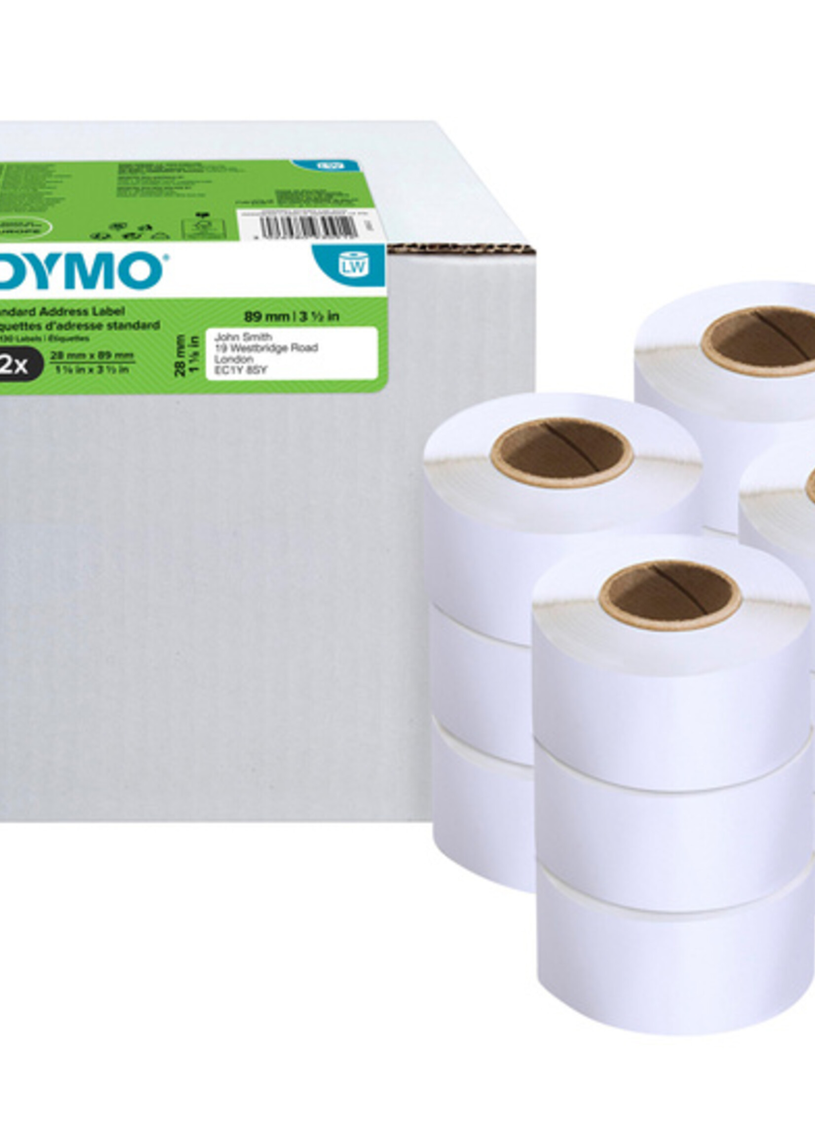 Dymo Etiquette Dymo 19831 LabelWriter 28x89mm 1560 pièces