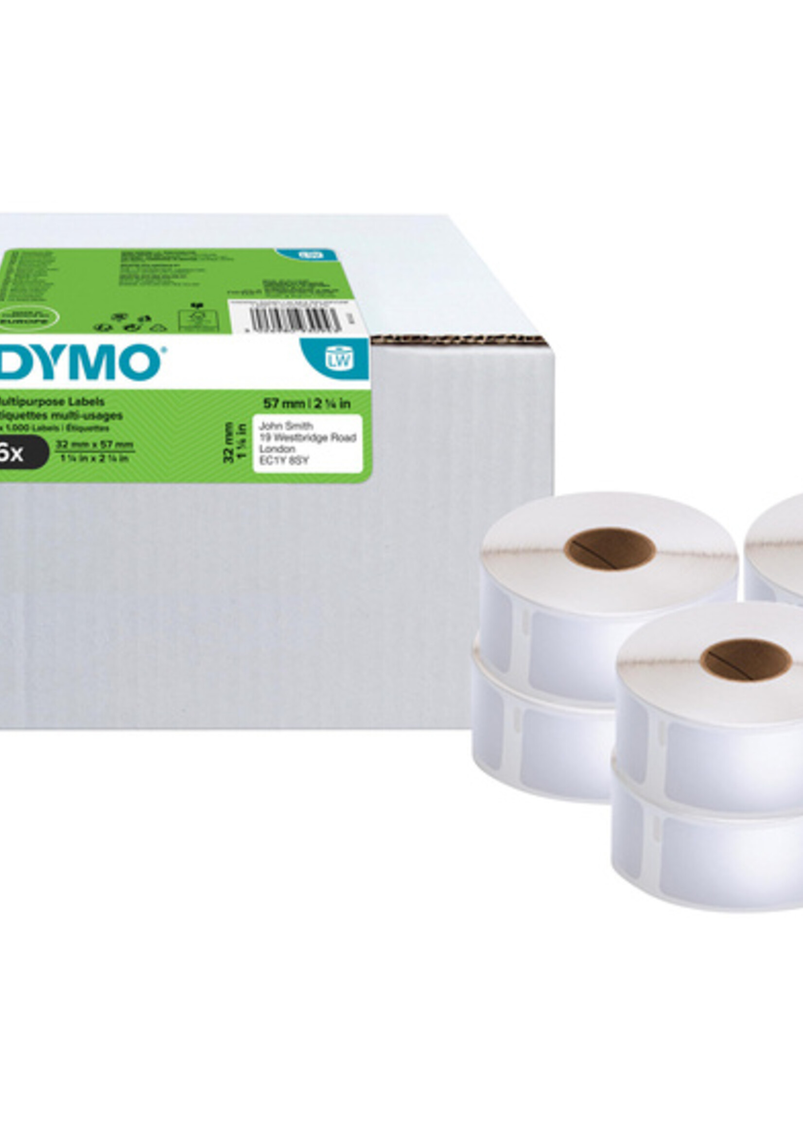 Dymo Etiquette Dymo 11354 LabelWriter 32x57mm 6000 pièces