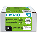 Dymo Etiket Dymo 11354 labelwriter 32x57mm adreslabel verwijderbaar 12000stuks