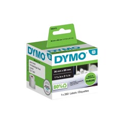 Etiquette Dymo 19831 LabelWriter 36x89mm 260 pièces