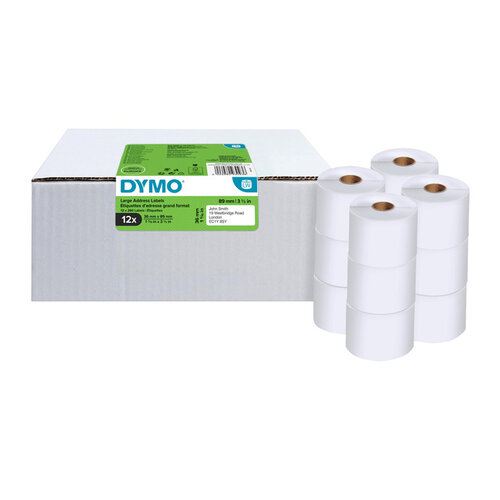 Dymo Etiquette Dymo 99831 LabelWriter 36x89mm 3120 pièces