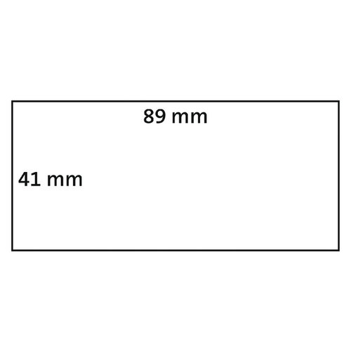 Dymo Etiquettes Dymo LabelWriter 11356 41x89mm badge 300pcs