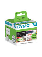 Dymo Etiket Dymo 99015 labelwriter 54x70mm diskettelabel 320stuk