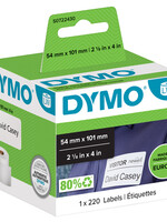 Dymo Etiket Dymo 99014 labelwriter 54x101mm adreslabel badge 220stuks