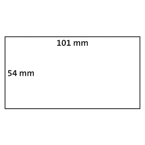 Dymo Etiket Dymo 13186 labelwriter 54x101mm adreslabel badge 2640stuks