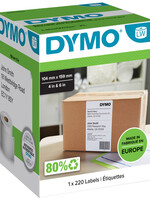 Dymo Etiket Dymo 904980 labelprint 5XL  104x159mm 220st.