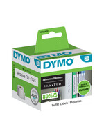 Dymo Etiket Dymo 99018 labelwriter 38x190mm ordner smal 110stuks