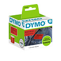 Dymo Etiquette Dymo 2133399 LabelWriter 54x101mm Badge noir/rouge 220 pièces.