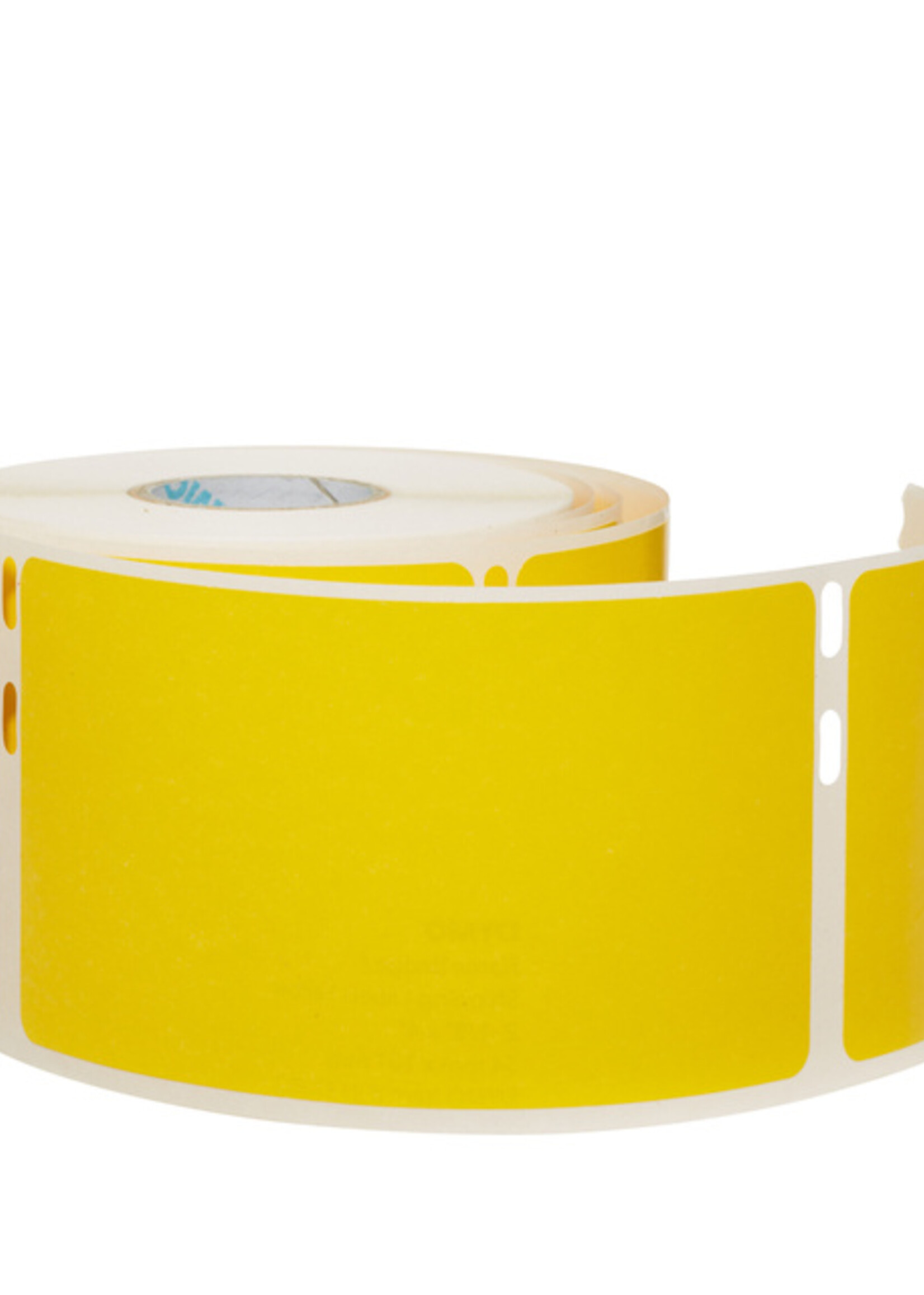 Dymo Etiket Dymo 2133400 labelwriter 54x101mm badgelabel zwart/geel 220stuks