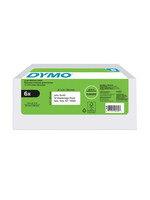 Dymo Etiquette Dymo 2177564 LabelWriter adresse 25x54mm blanc 6x 1000 pièces