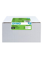 Dymo Etiket Dymo 2177565 labelwriter 102mmx210mm verzend wit 6x140stuks