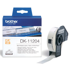 Etiquette Brother DK-11204 54x17mm 400 pièces