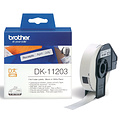 Brother Etiket Brother DK-11203 17x87mm archivering 300stuks