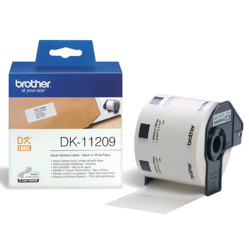 Brother Etiquette Brother DK-11209 62x29mm adresse petite 800 pièces