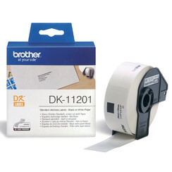 Etiket Brother DK-11201 29x90mm adres 400stuks