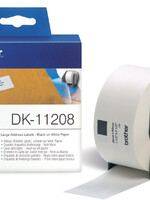 Brother Etiquette Brother DK-11208 38x90mm adresse grande 400 pièces