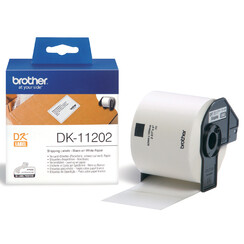 Etiquette Brother Dk-11202 100x62mm expédition 300 pièces