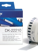 Brother Etiket Brother DK-22210 29mm thermisch 30-meter wit papier